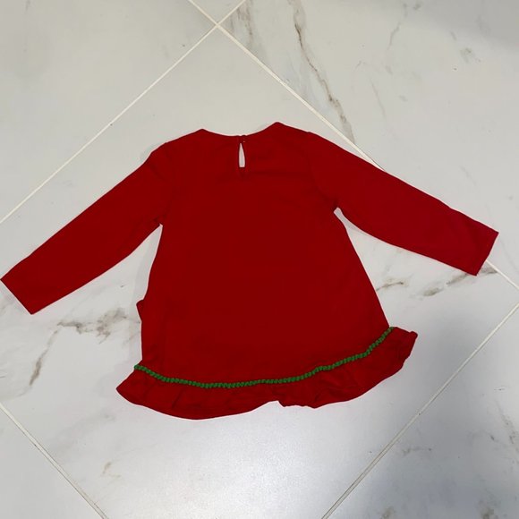 Emily Rose Girls Applique CHRISTMAS TREE Top - Picture 6 of 6